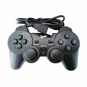 Gamepad Single HITAM |Game Pad | Joystick PC USB K-One Untuk Komputer